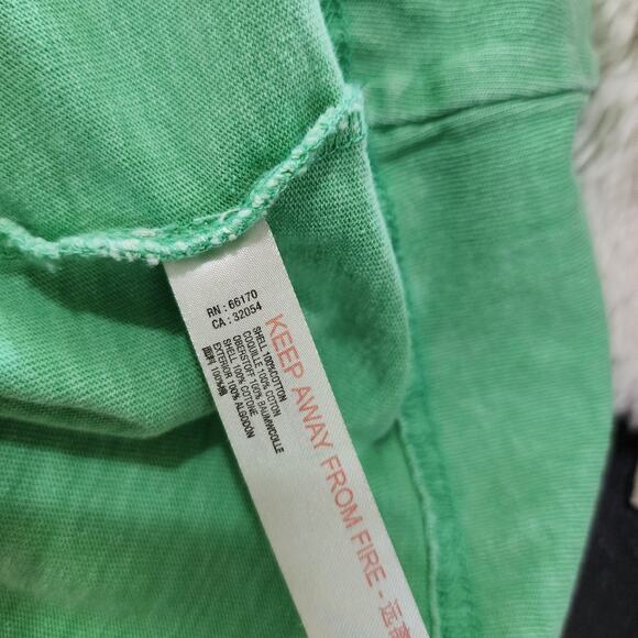 Free People FP Beach Women's 100% Cotton Wide Leg Jumpsuit Overall Size Small - Picture 10 of 13